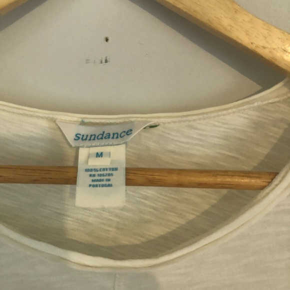 Sundance cream top size M - Picture 2 of 3